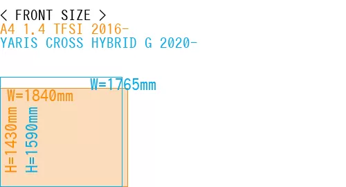 #A4 1.4 TFSI 2016- + YARIS CROSS HYBRID G 2020-